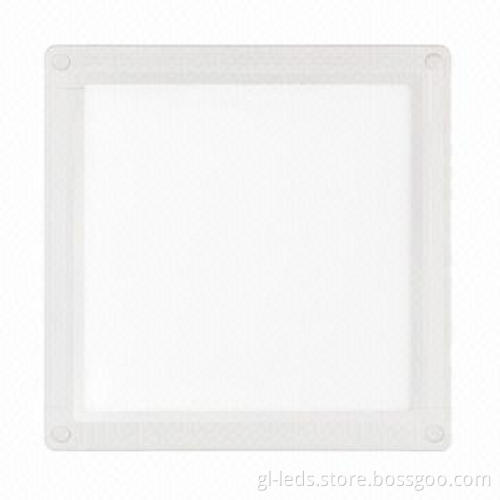 TUV/CE Mark LED Panel Light with Aluminum + PMMA Materials, IP41 IP Rated